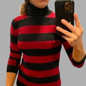 Retro y2k Express turtleneck sweater XS